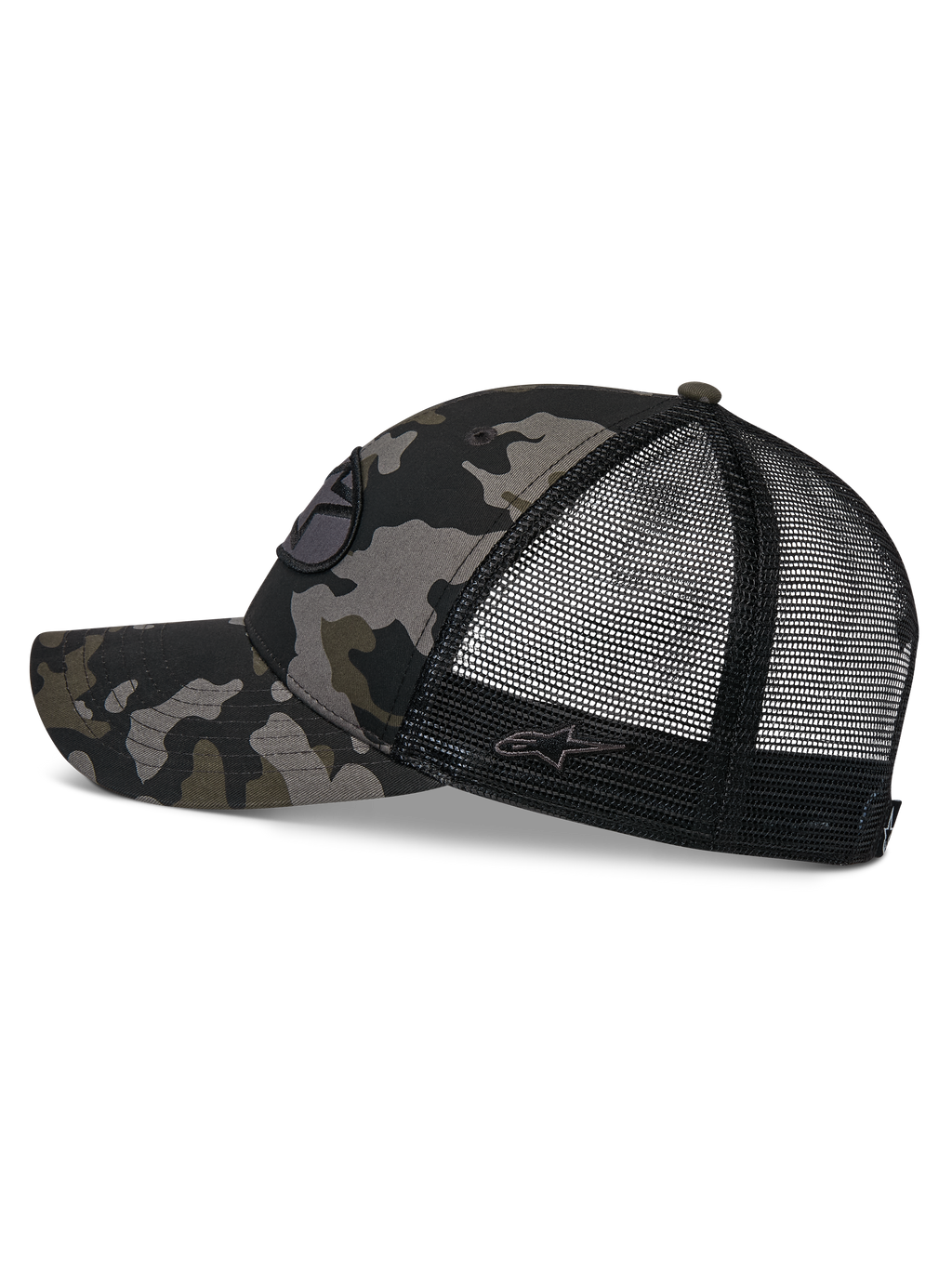 Oblique Camo Trucker Hut