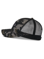Oblique Camo Trucker Hut