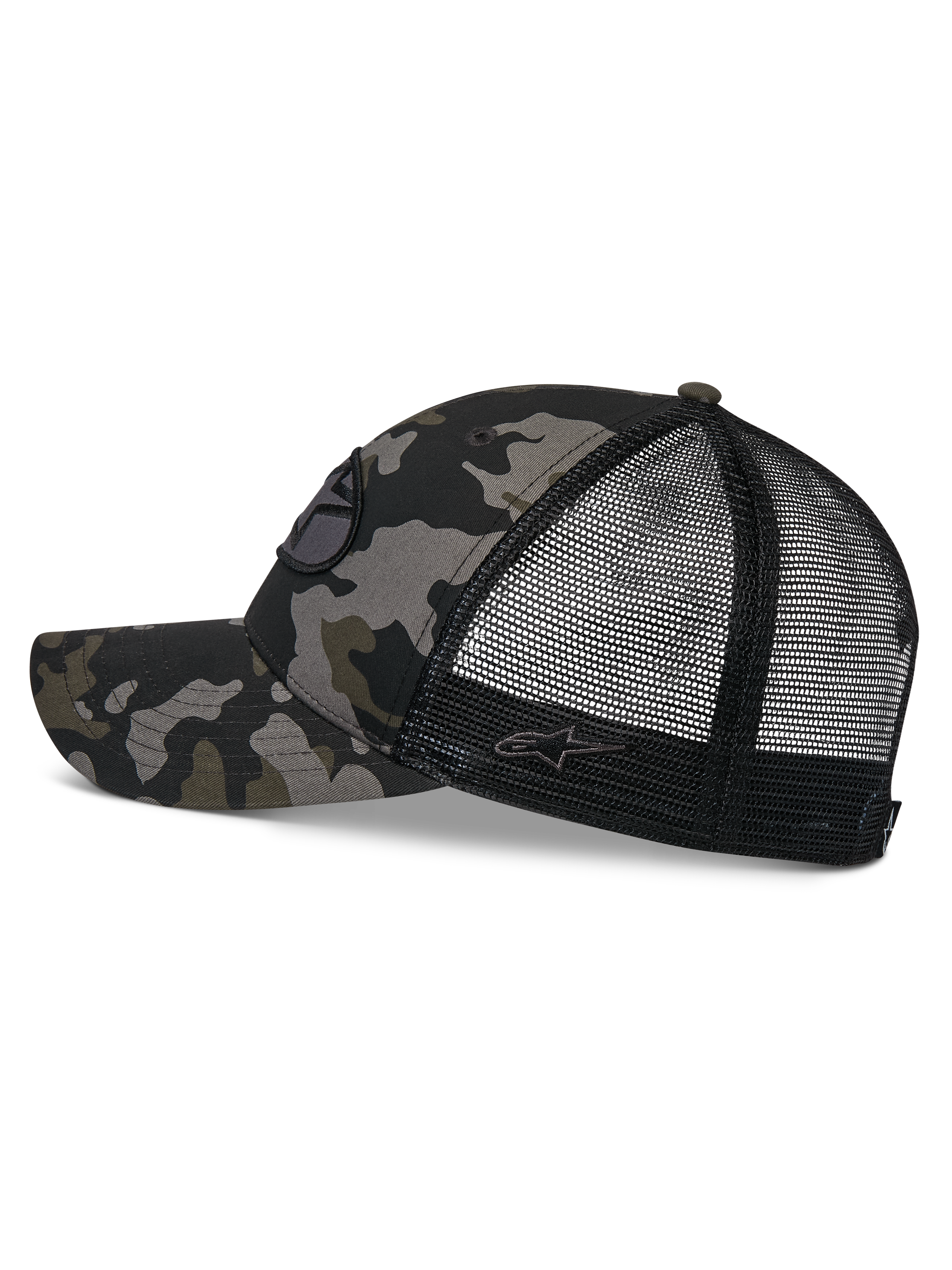 Oblique Camo Trucker Hut