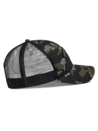 Oblique Camo Trucker Hut