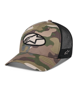 Oblique Camo Trucker-Hut