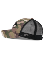 Oblique Camo Trucker-Hut
