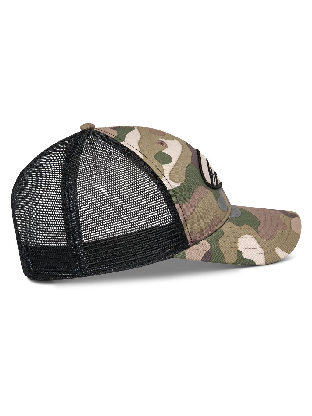 Oblique Camo Trucker-Hut