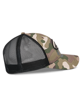 Oblique Camo Trucker-Hut