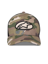 Oblique Camo Trucker-Hut