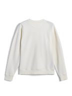 Alpinestars Essentials Ageless Crew, Rundhals-Sweatshirt, Off-White, Rückansicht mit schlichtem Design, gerippten Bündchen und Saum, lässige, vom Motorsport inspirierte Streetwear