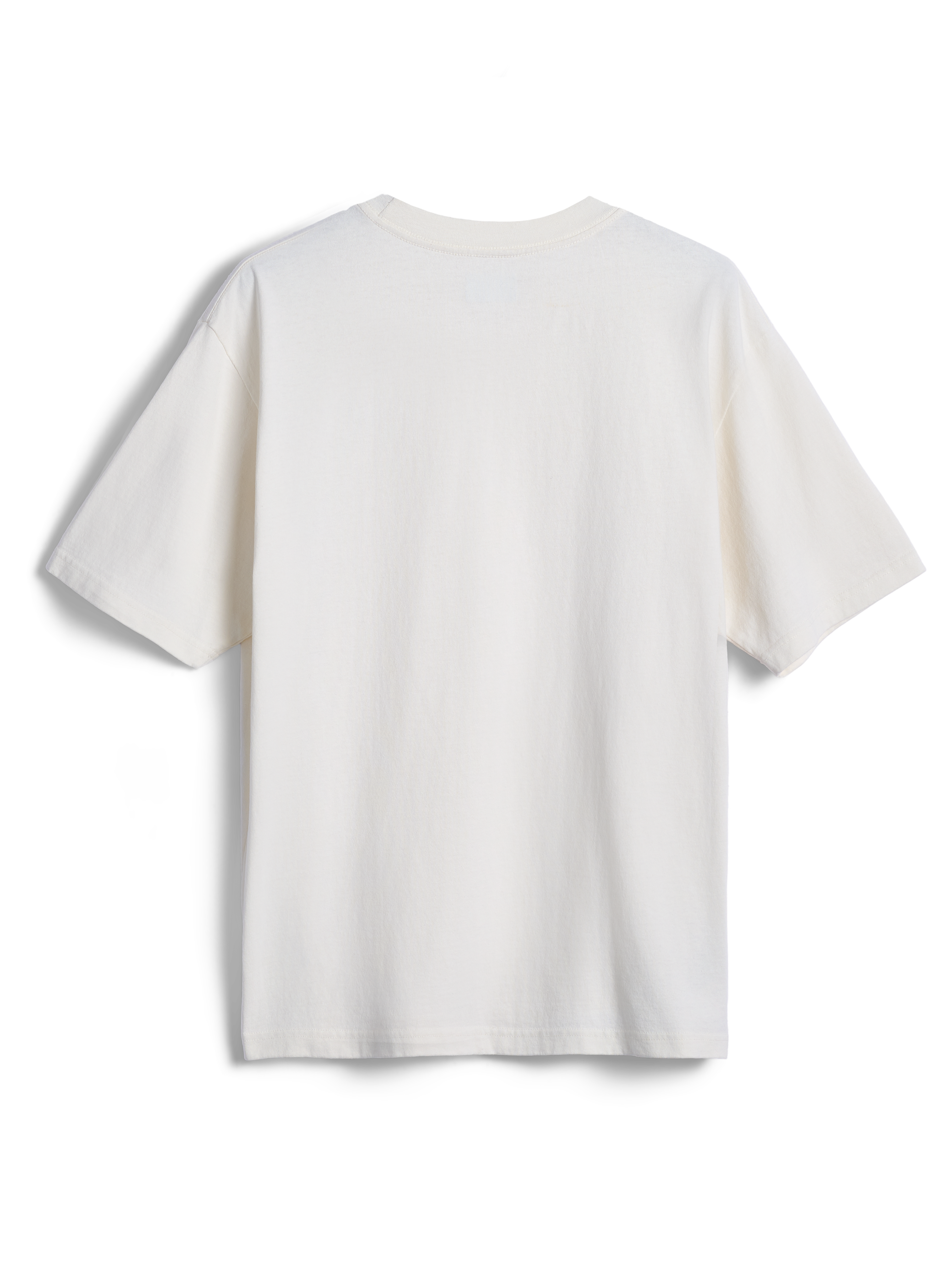 Alpinestars Essentials Ageless SS Tee, Kurzarm-T-Shirt, Off-White, schlichte Rückansicht, lockere Passform, lässige Sportbekleidung