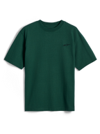 Alpinestars Essentials Ageless SS Tee, Kurzarm-T-Shirt, Pine Green, mit kleinem Alpinestars-Logo auf der Brust, lässige Motorsport-Streetwear