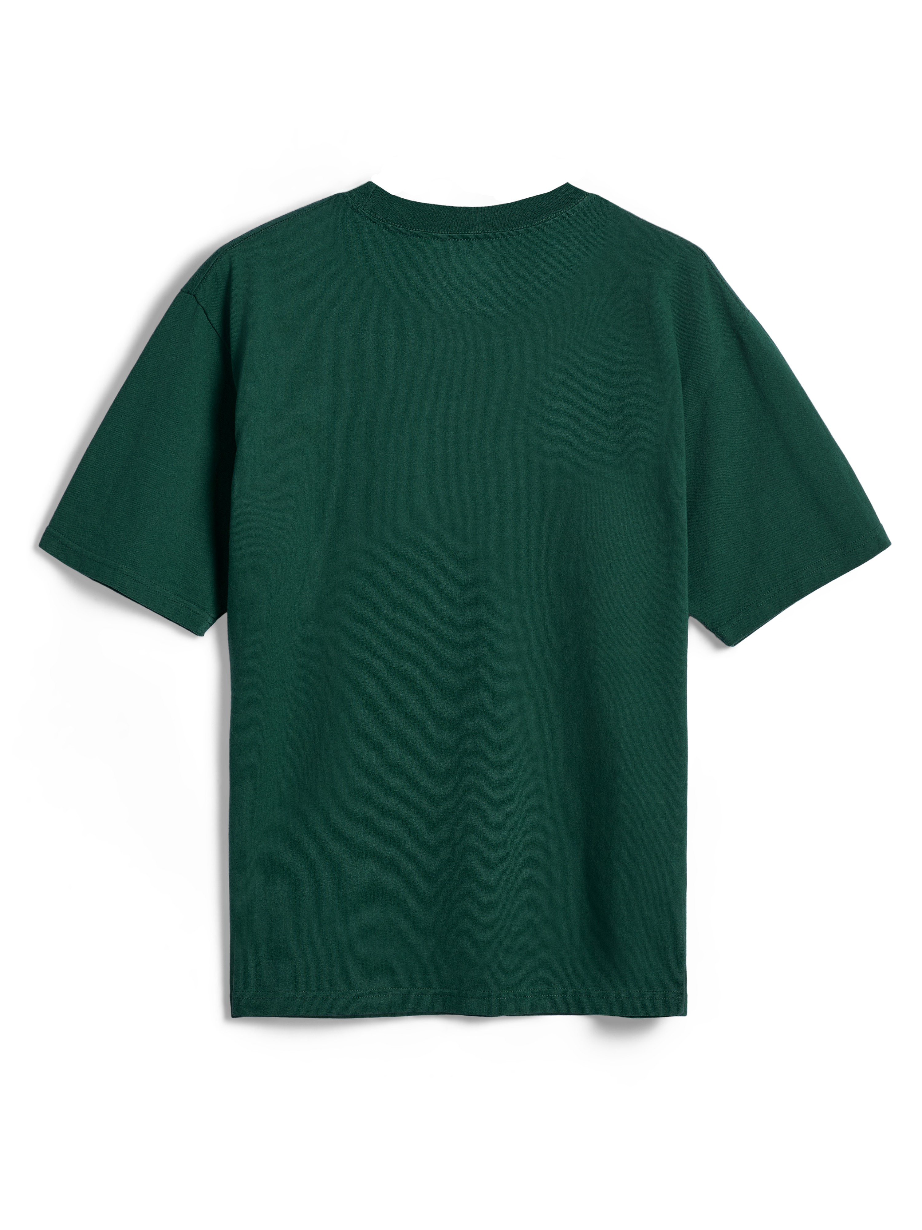 Alpinestars Essentials Ageless SS Tee, Kurzarm-T-Shirt, Tannengrün, Rückansicht, einfarbig, entspannte Passform, lässige Sportbekleidung