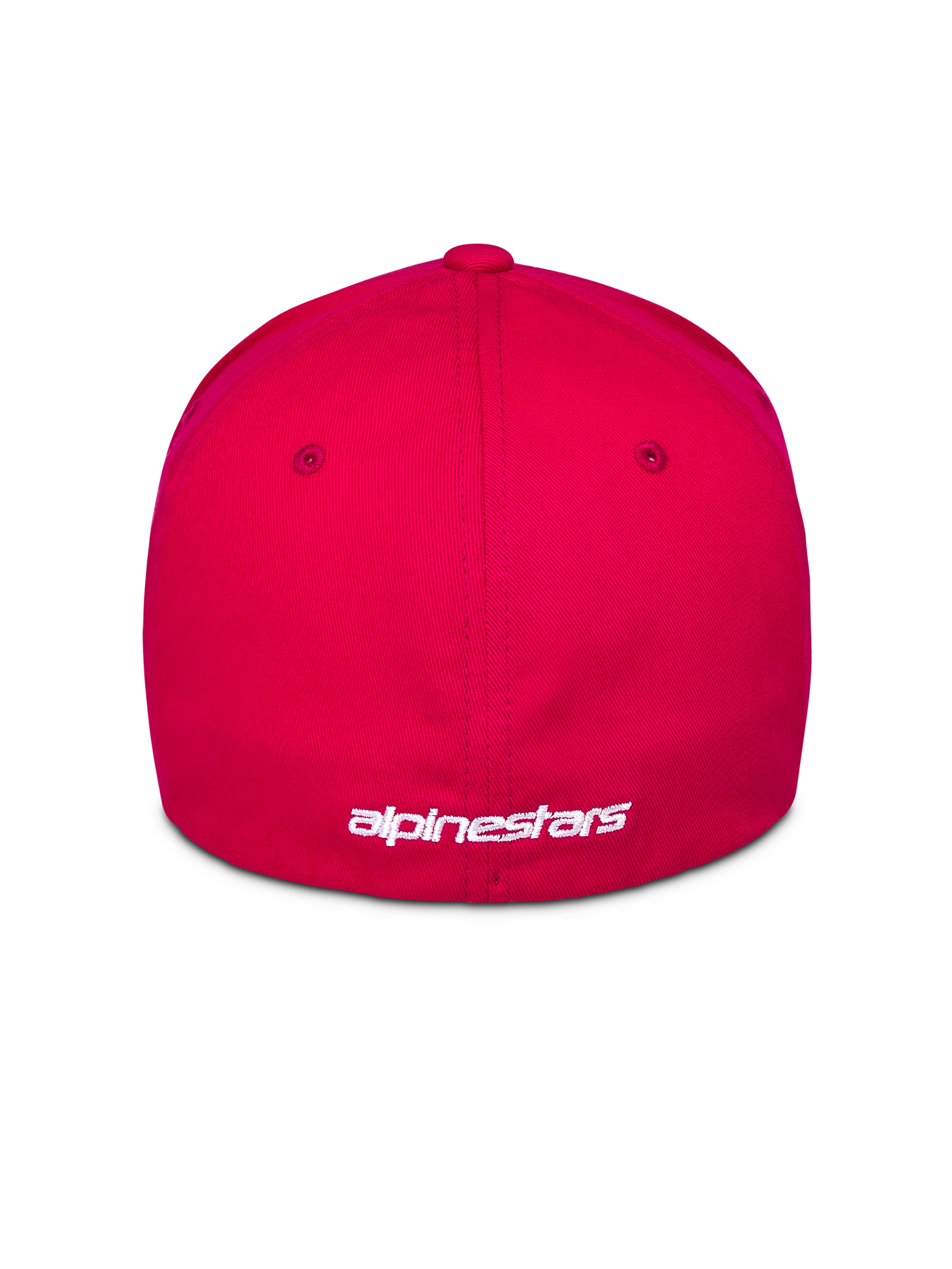Alpinestars Corp Shift Multi Mütze, Rot, Rückansicht mit weißem gesticktem Logo, Flex-Back-Design, lässige vom Motorsport inspirierte Sportbekleidung