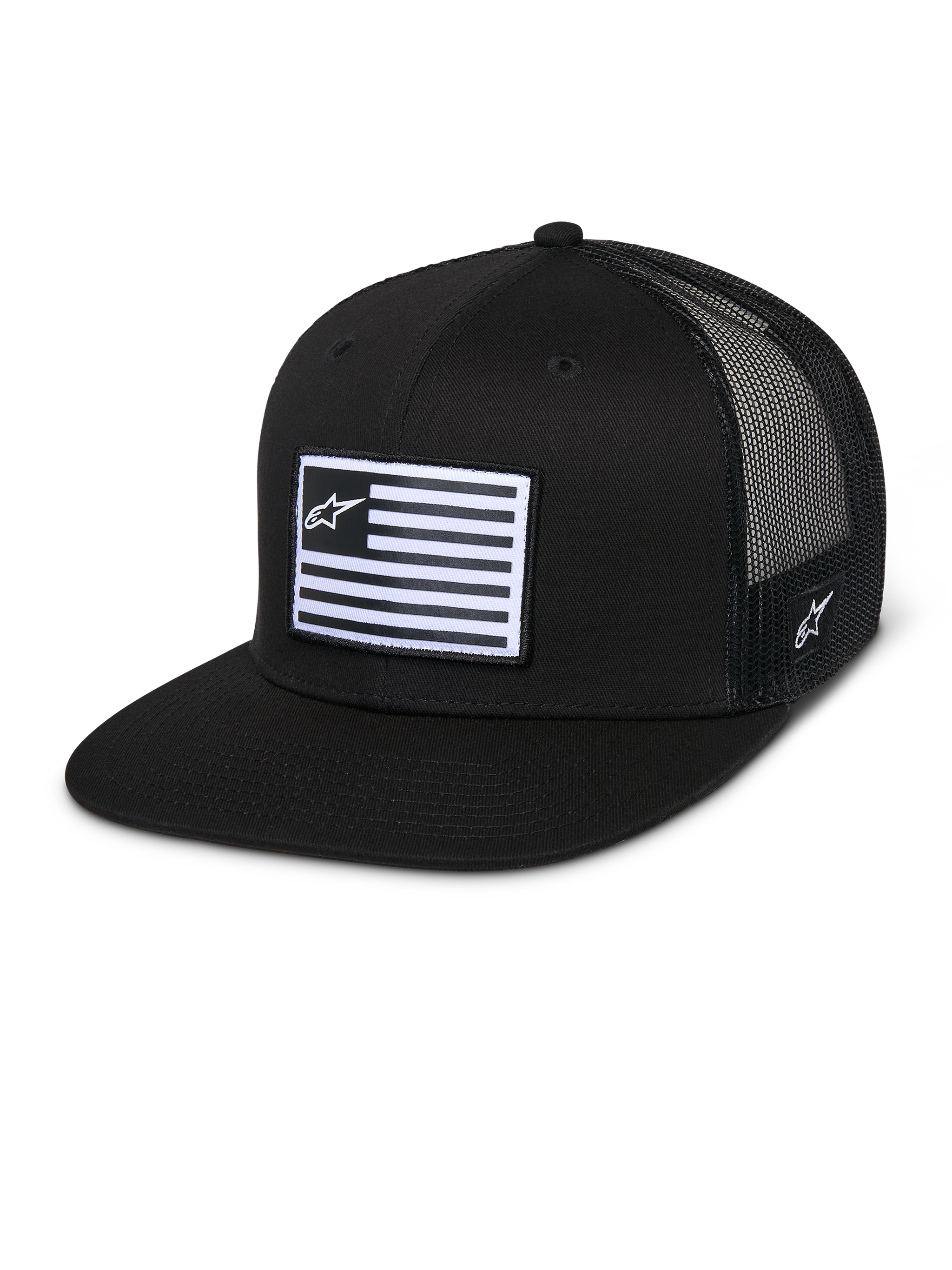 Flag Flat Trucker-Kappe