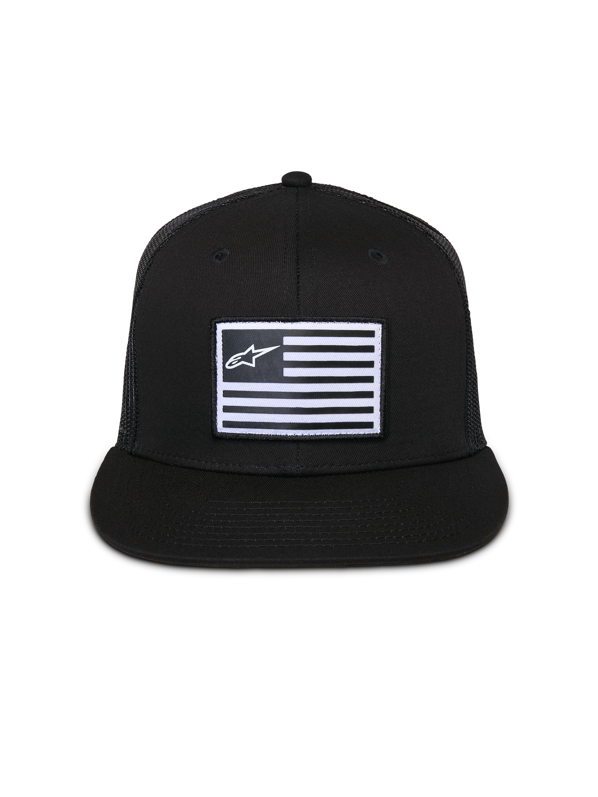 Flag Flat Trucker-Kappe