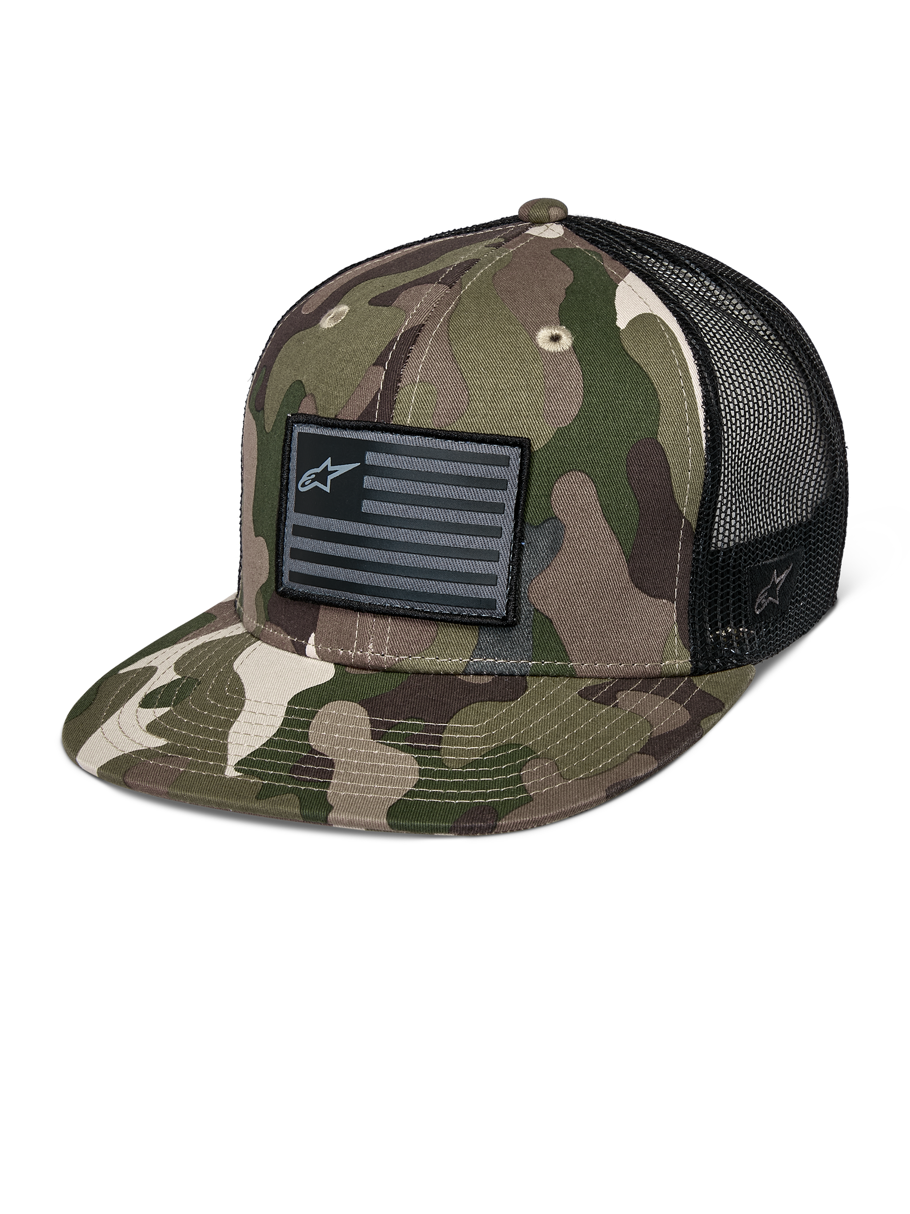 Flag Flat Trucker-Kappe