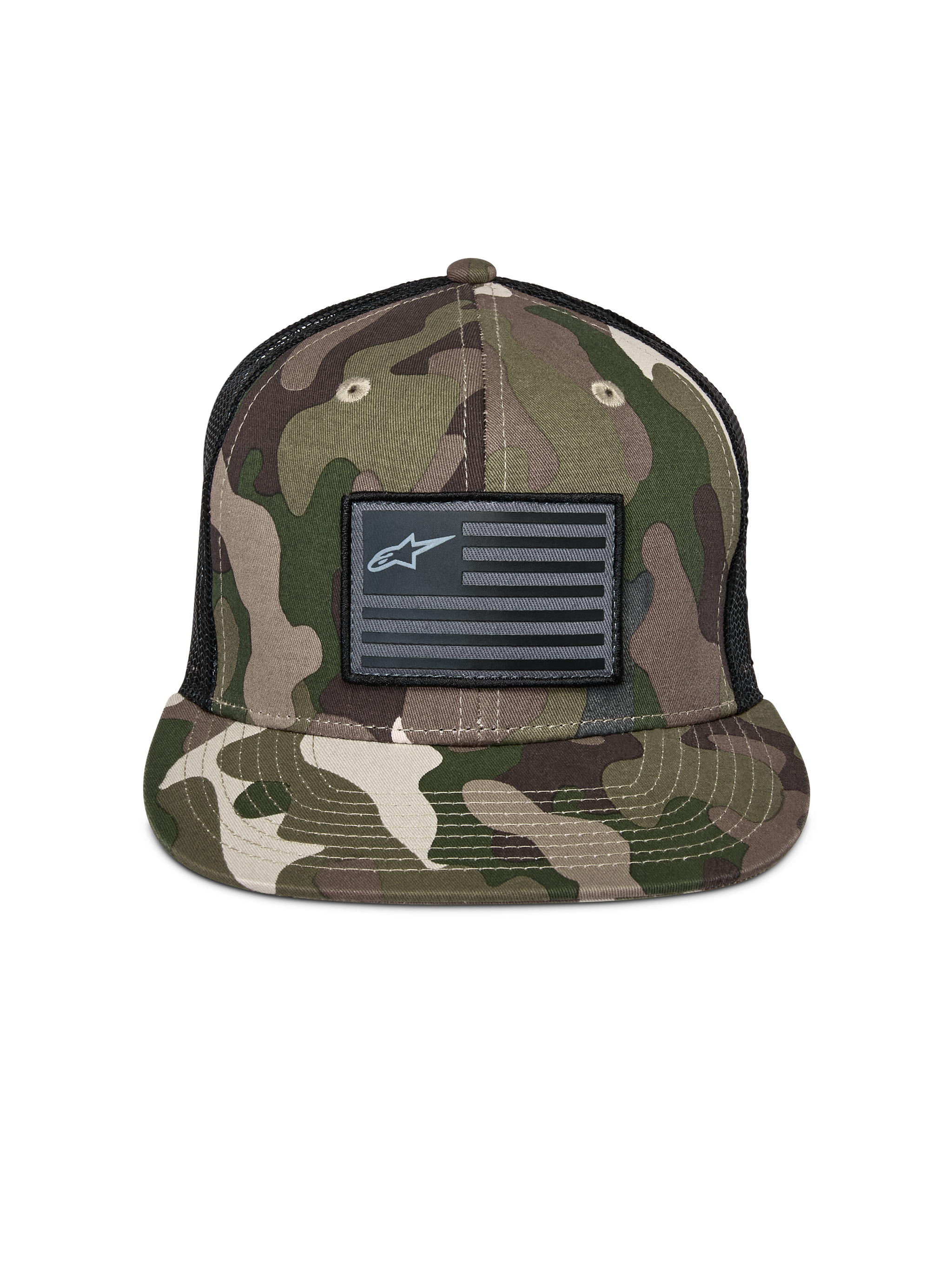 Flag Flat Trucker-Kappe