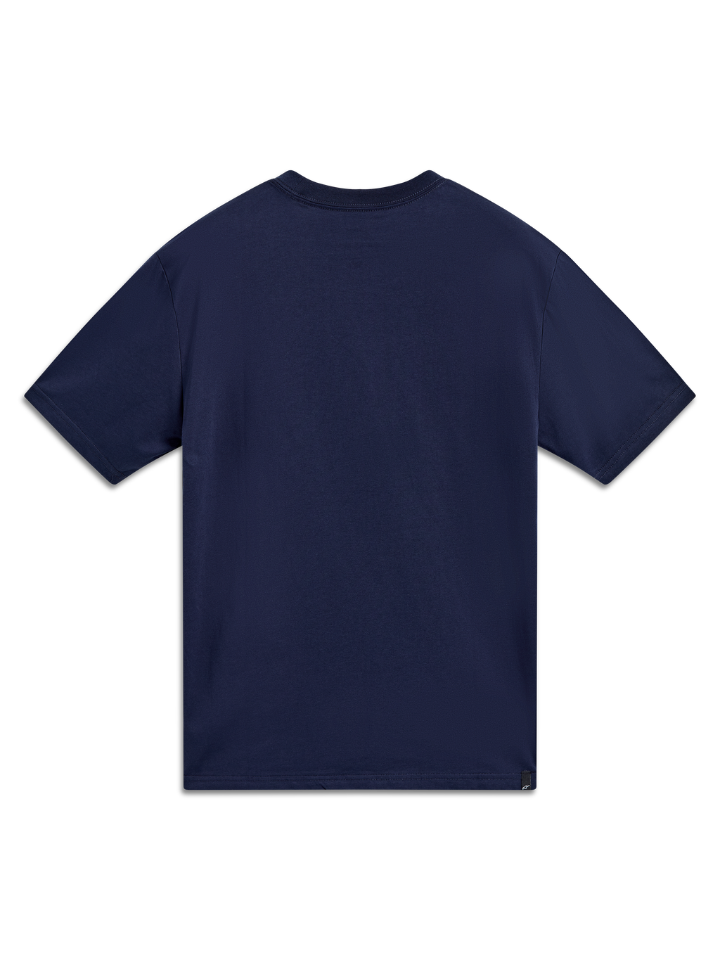 Alpinestars Cypress CSF T-Shirt, Kurzarm-Sportswear-T-Shirt, Navyblau, Rückansicht, Baumwoll-Polyester-Mischung