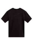 Alpinestars P1 CSF Kurzarm-T-Shirt, schwarzes Performance-Sport-T-Shirt, Rückansicht mit schlichtem Design.