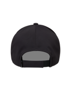Alpinestars Algo Perf Adjustable Hat, Sportswear Cap, Black, Tech Fabric, Rear View showing Adjustable Strap Closure.