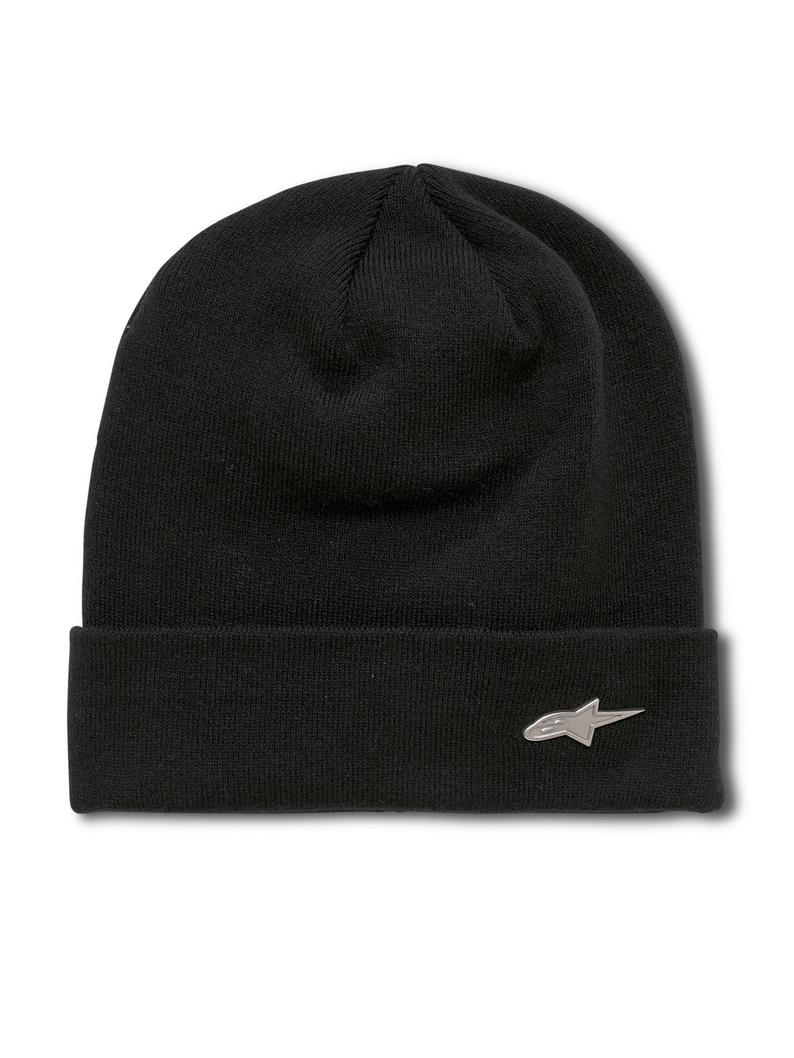 Metal Logo Cuff Mutze BLACK SPORTSWEAR Beanies Alpinestars