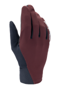 Alpinestars Stella A-Dura Thermal Handschuhe, MTB-Fahrradhandschuhe für Damen, Dunkelrot und Dunkelblau, flaches Profil, Neoprenmanschette und weißes Logo, ideal für Fahrten bei kaltem Wetter