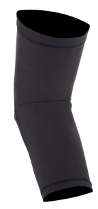 Alpinestars Paragon Lite Knieprotektor, Schwarz, leichter und flexibler Radsport-Knieschützer, atmungsaktive Mesh-Hülle mit Slip-on-Design, strapazierfähige Schutzausrüstung für MTB