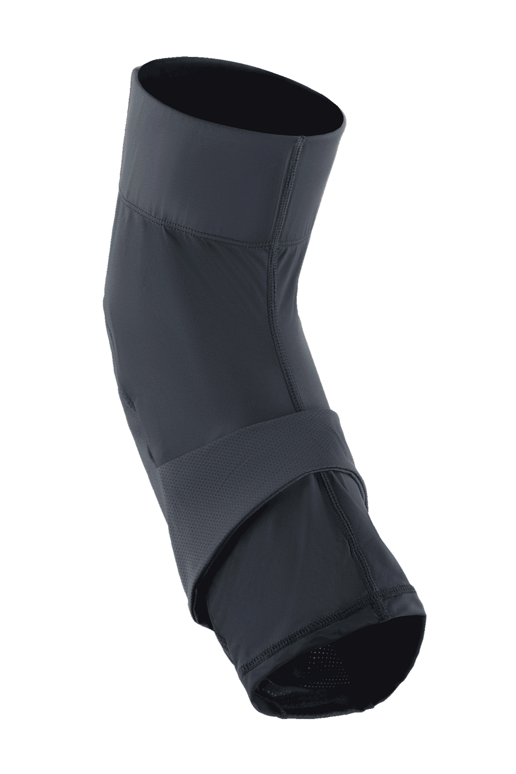 Alpinestars A-Motion Plasma Pro Knieschützer, MTB-Knieschoner, Schwarz, Slip-On-Konstruktion mit ergonomisch vorgeformtem Design, zentrales Kompressionsband und atmungsaktive Stretch-Mesh-Einsätze