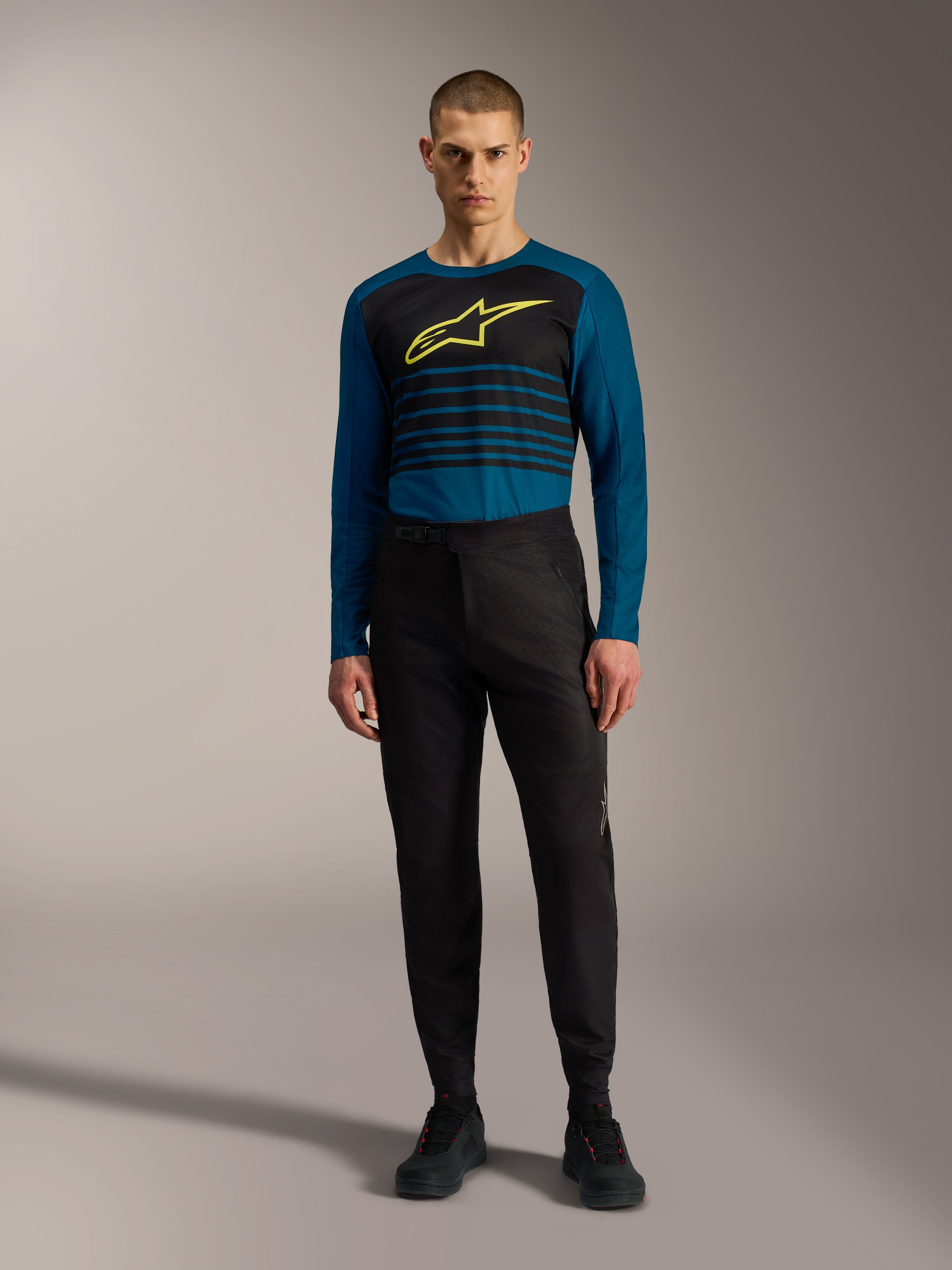 A-Dura Elite Flex - Schwarz Radsport Hosen