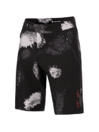 Alpinestars A-Dura Ride Shorts in Black Camo, strapazierfähige MTB-Shorts mit 4-Wege-Stretch und Ratschenverschluss.
