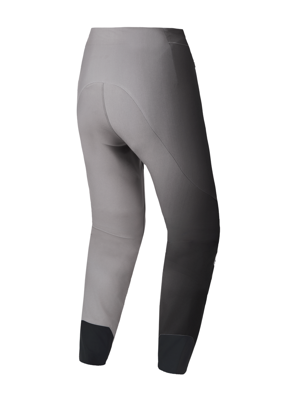 Alpinestars A-Supra Elite MTB-Hose in Faded Gray, Rückansicht mit Performance-Passform und 4-Wege-Stretch-Gewebe.