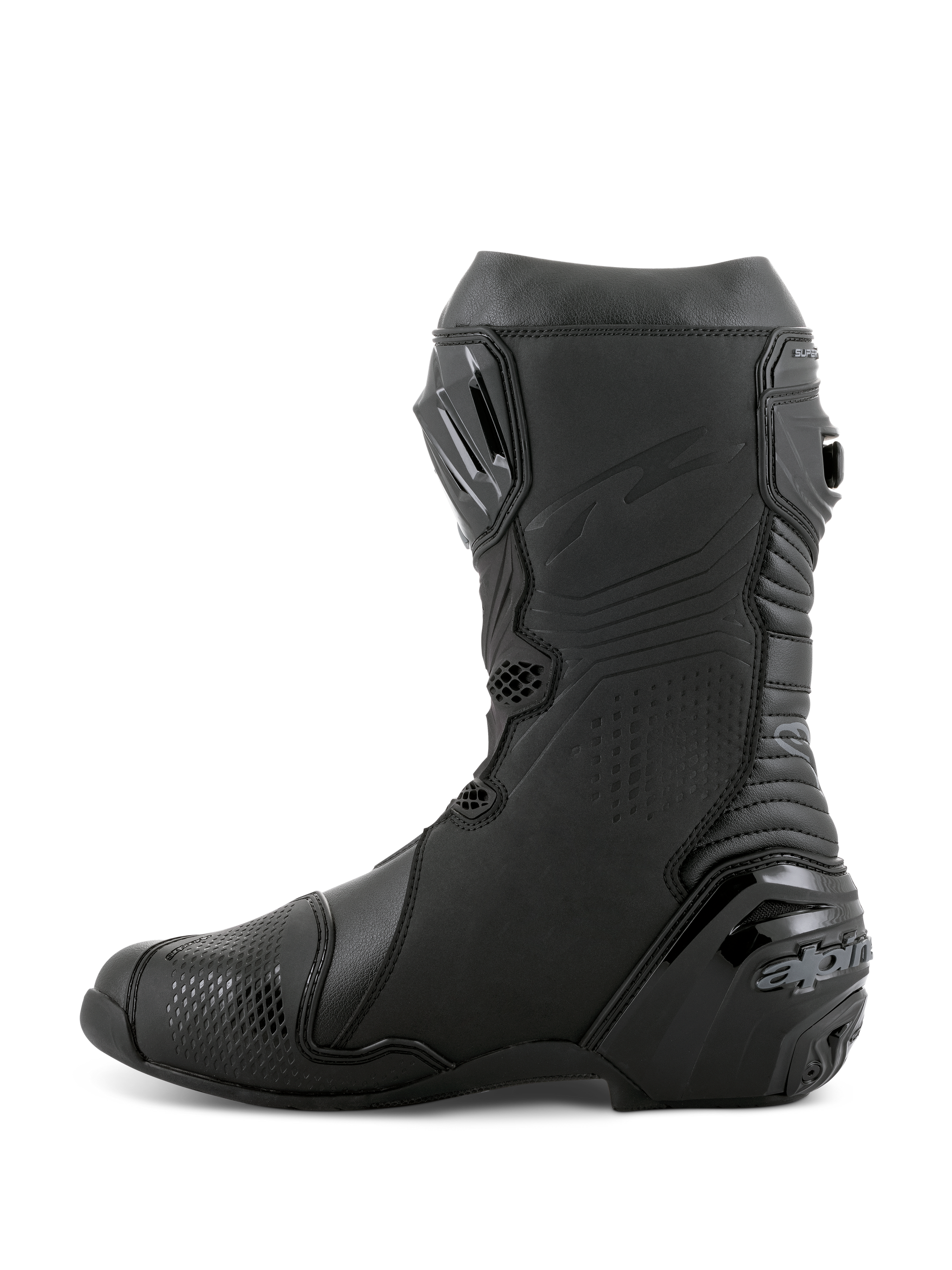 Supertech R Boots - BLACK RACING/SPORT Footwear | Alpinestars
