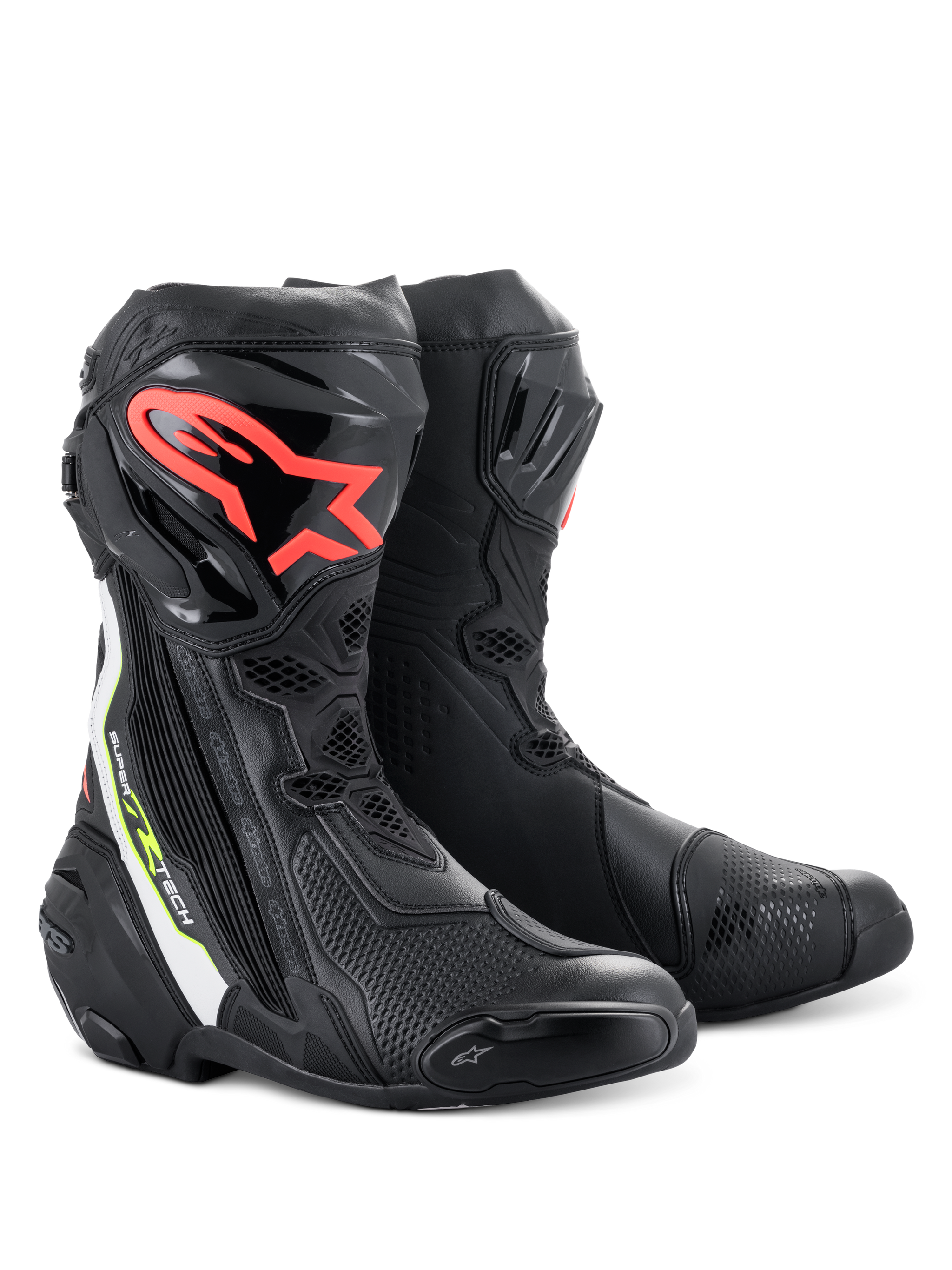Alpinestars SUPERTECH R Black 25.5 ブーツ Supertech R Boots - BLACK RACING/SPORT Boots | Alpinestars