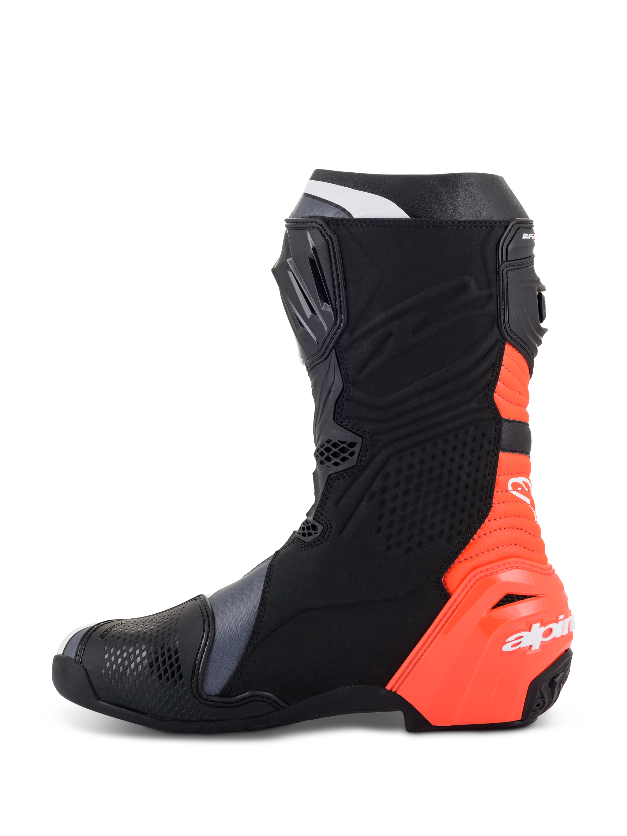 Alpinestars SUPERTECH R Black 25.5 ブーツ Supertech R Boots - BLACK RACING/SPORT Boots | Alpinestars