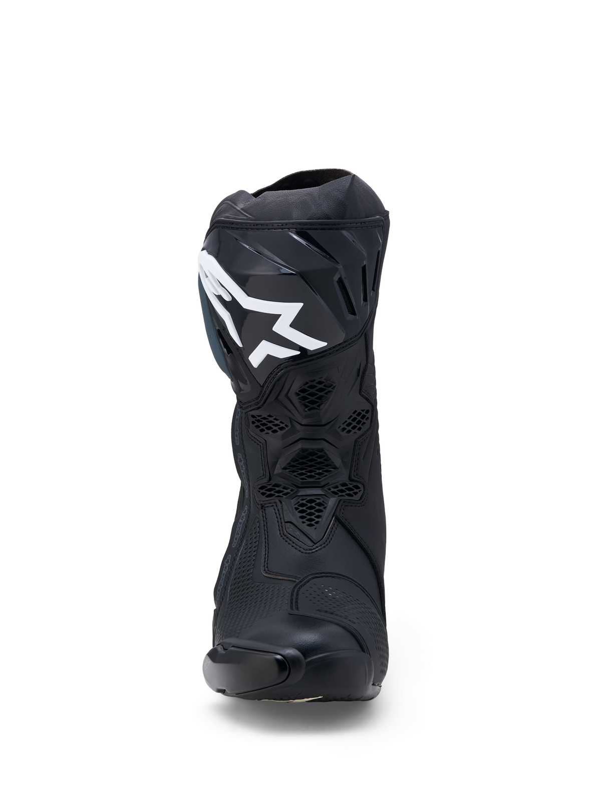 Supertech R - Black Motorcycle Boots | Alpinestars®