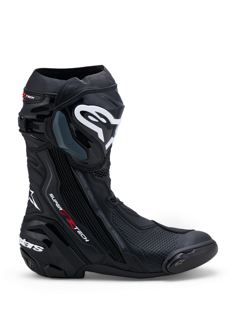 Supertech R - Black Motorcycle Boots | Alpinestars® Supertech R - Black Motorcycle Boots | Alpinestars®