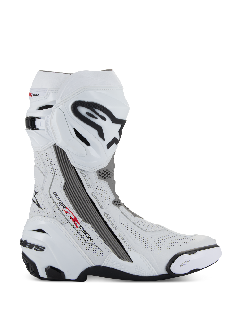 トテコテ　Alpinestars SUPERTECH-R EUR44 Supertech R Vented Boots - BLACK RACING/SPORT Boots
