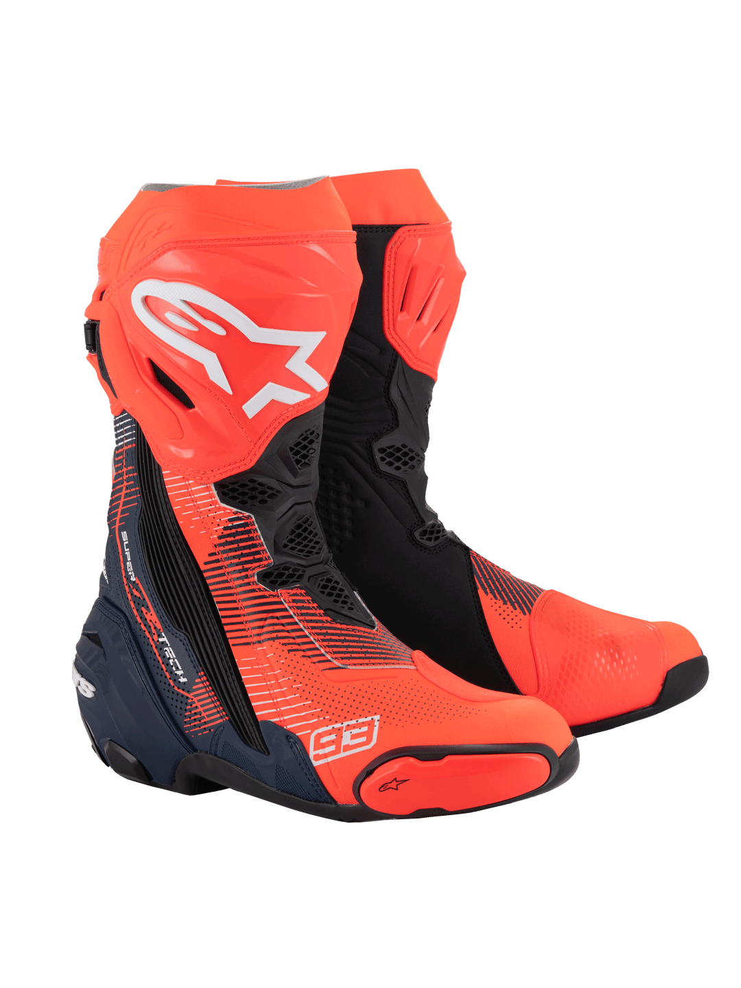 Supertech R Vented MM93 Stiefel - RED RACING/SPORT Stiefel | Alpinestars