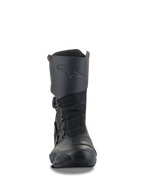 Alpinestars SP-X BOA® Stiefel, schwarze Motorrad-Sportstiefel, mittelhohes Design mit integriertem Schienbeinschutz, Mesh-Flex-Einsätzen und seitlichem BOA®-Verschlusssystem, schlankes ergonomisches Profil für Sport-Touring