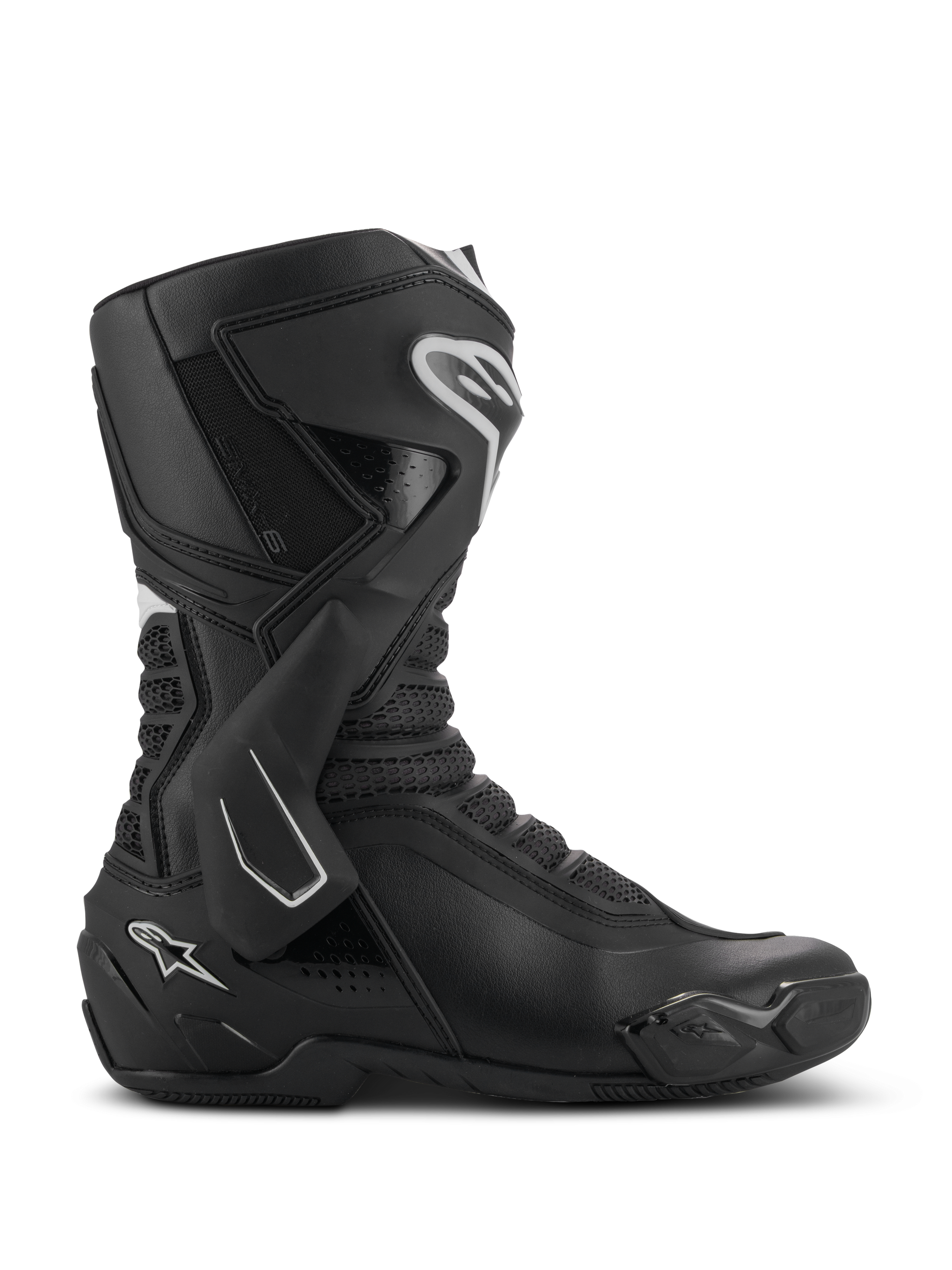 Motorrad Stiefel Alpinestars Motorradschuhe Damen 36 Schwarz Weiß