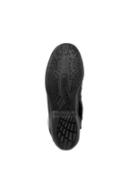 Alpinestars Web GORE-TEX Boots, Motorcycle Touring Boots, Black, Bottom view of the sole featuring textured rubber tread for grip and Alpinestars branding
