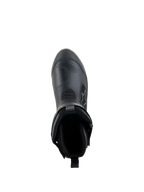 Alpinestars Damen Stella RT-7 Touring Drystar® Stiefel, Schwarz, Draufsicht mit Blick auf die Stiefelöffnung und das Innenfutter, fortschrittliche Mikrofaser- und Textilkonstruktion für Adventure-Touring.