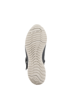 Alpinestars Stella RT-7 Touring Drystar® Damenstiefel, Ansicht der Außensohle, hellgraue Gummisohle mit strapazierfähigem Stollenprofil und TPF-Logo, entwickelt für Traktion und Transversal Protection Frame Unterstützung