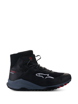 Alpinestars Speedforce XR Schuhe, Urban-Motorradschuhe für Herren, Schwarz und Grau mit roten Akzenten, CE-zertifiziert, sportliche Silhouette mit Knöchelschutz