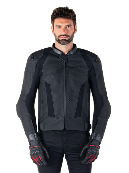 Aero Leathers ブラック Veste Des Rallye 38 Aero Leather