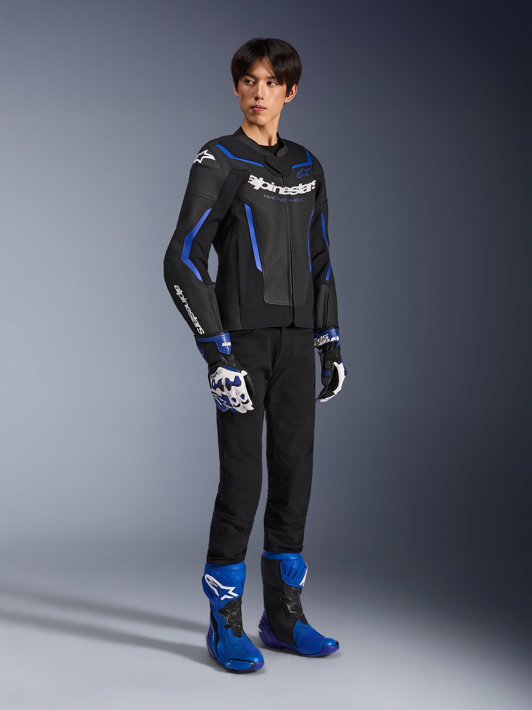 GP Force V2 Airflow Lederjacke