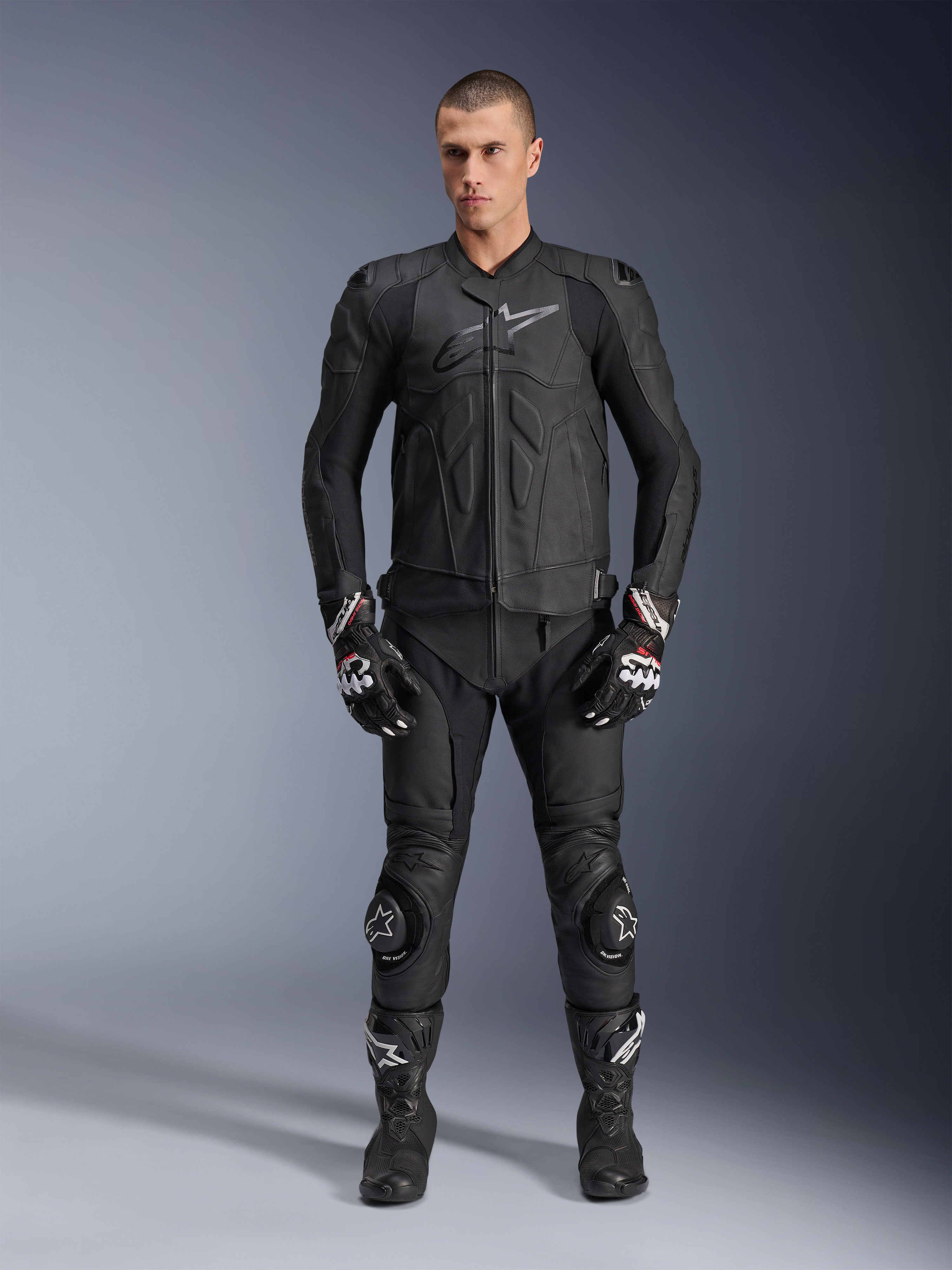 Dusk - Black Motorcycle Jacket | Alpinestars®