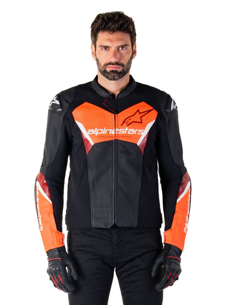 Faster V3 Airflow Lederjacke