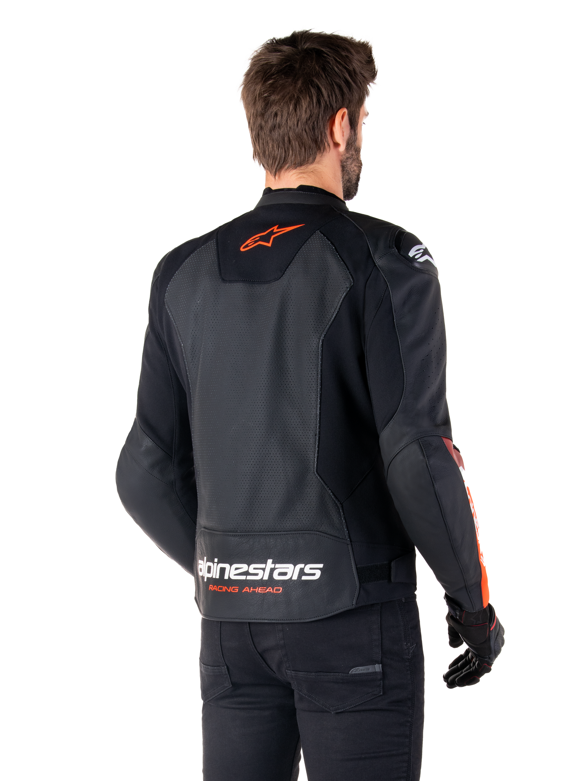 Faster V3 Airflow Lederjacke