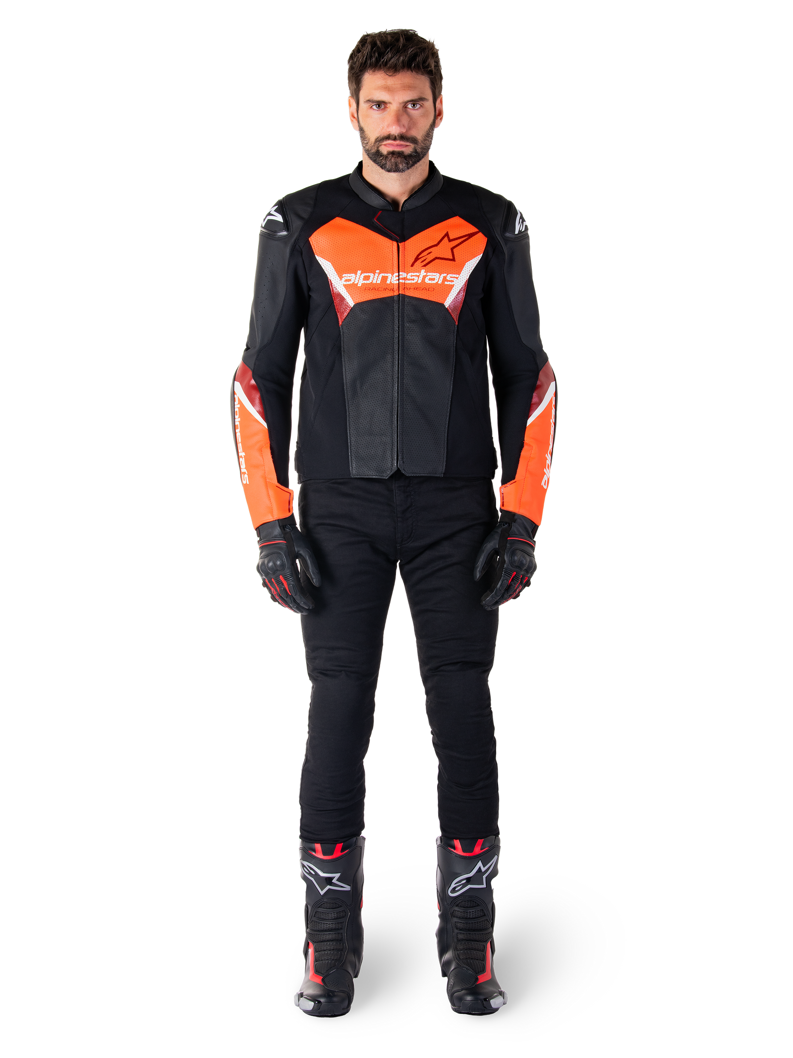 Faster V3 Airflow Lederjacke