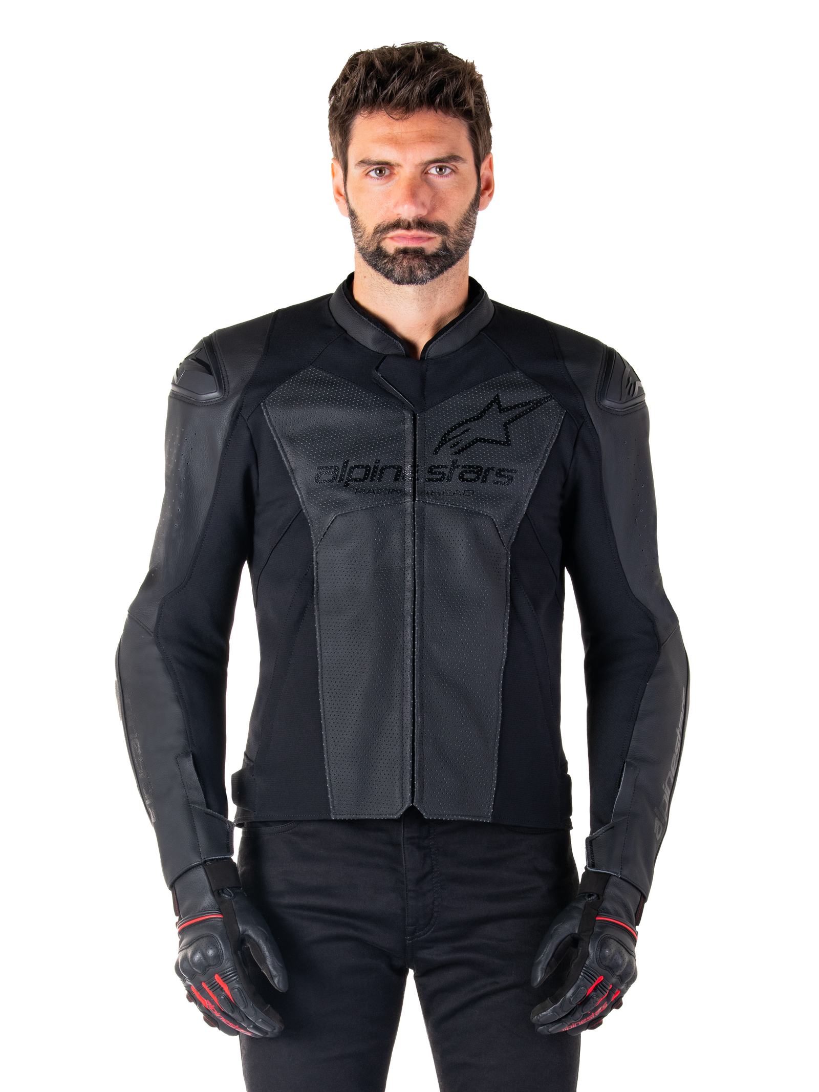 Faster V3 Airflow Lederjacke