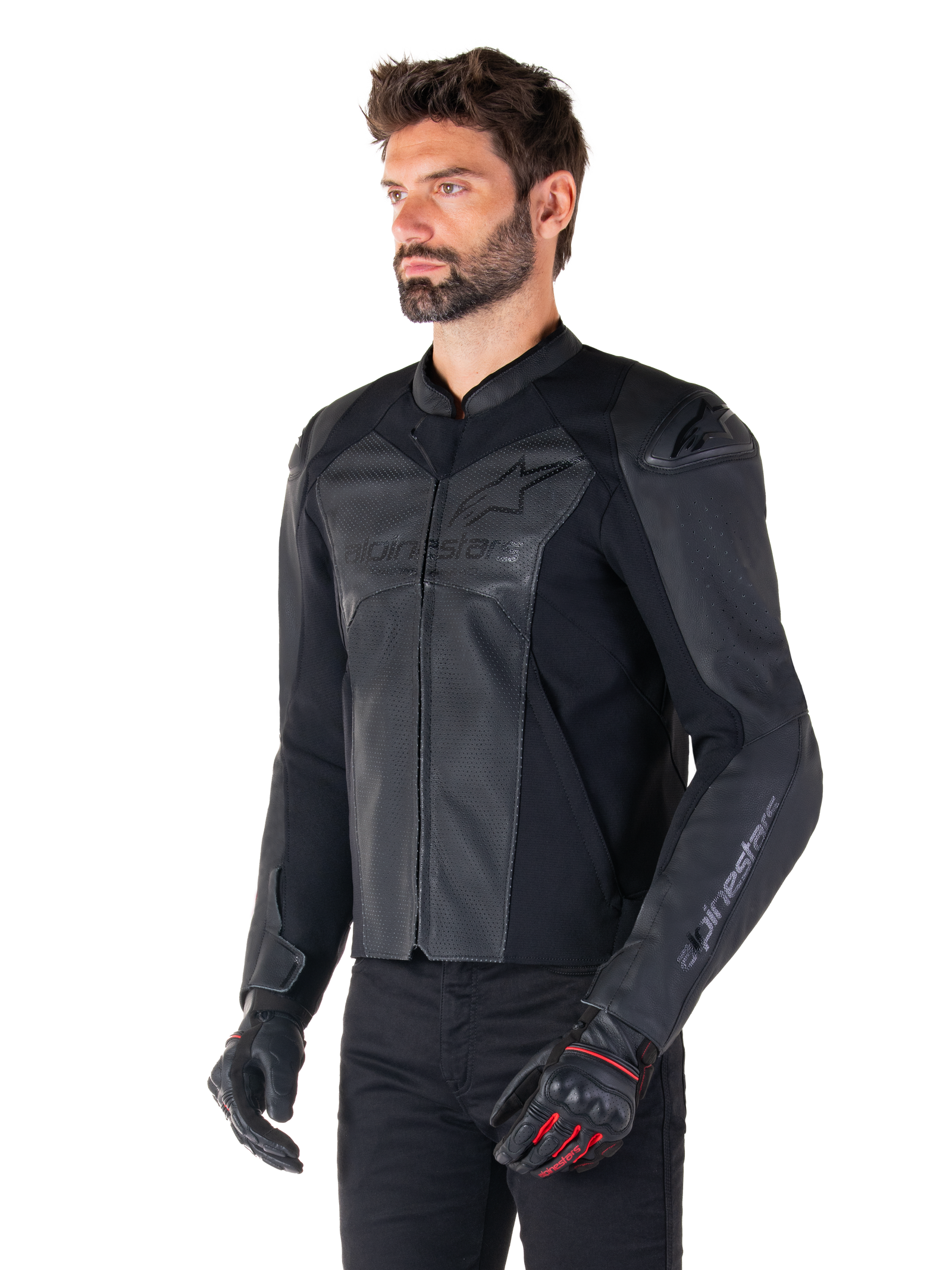 Faster V3 Airflow Leather Jacket