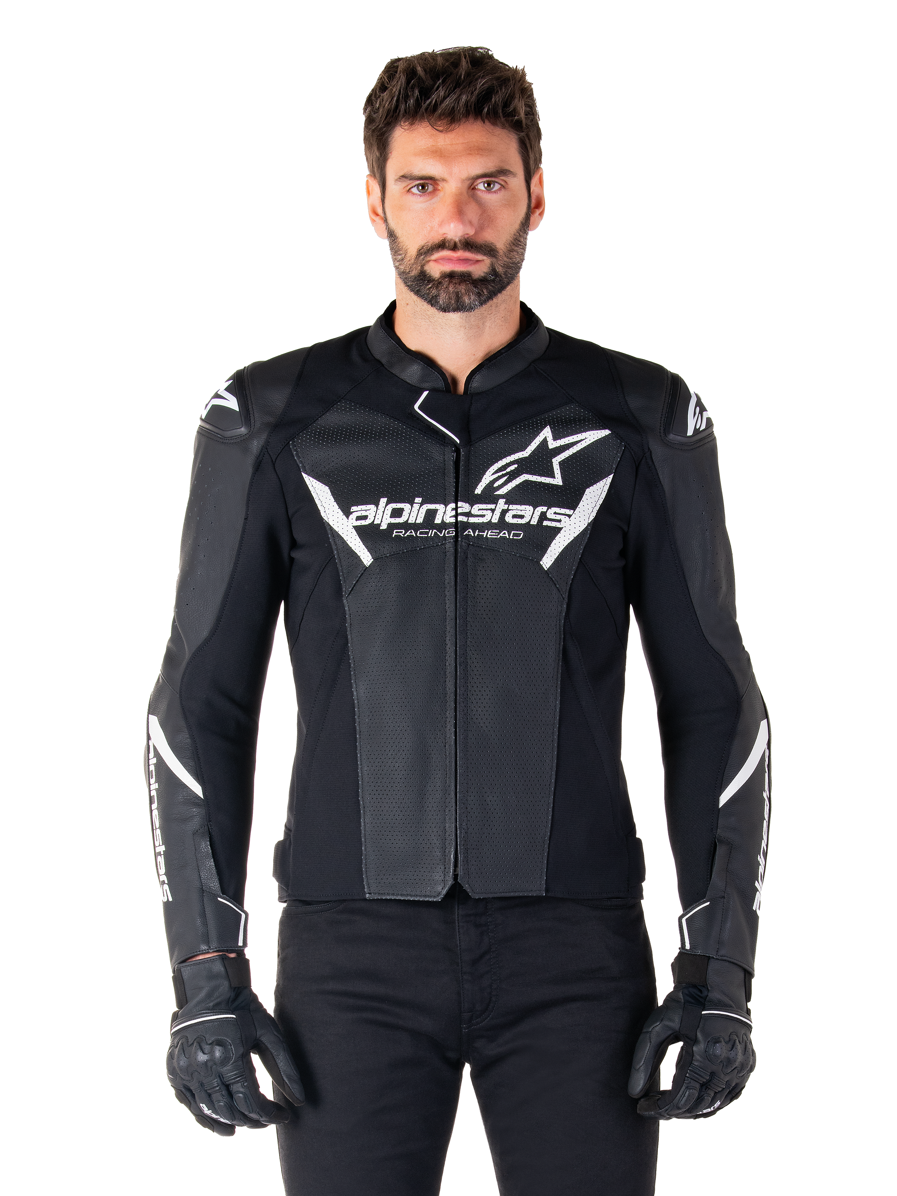 Faster V3 Airflow Lederjacke